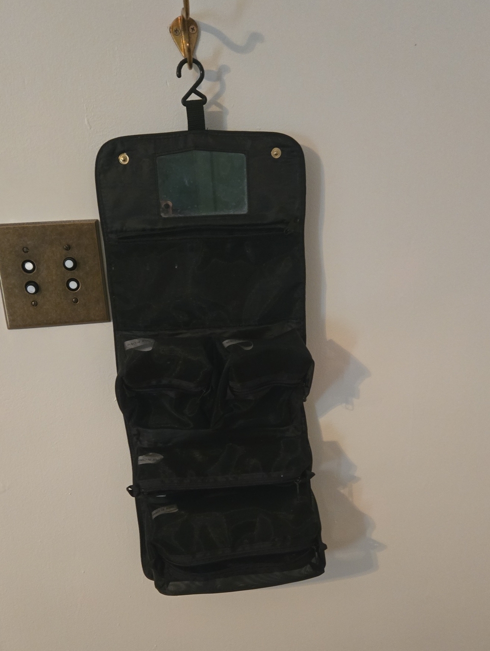 The Body Shop Black Hanging Toiletry Organizer